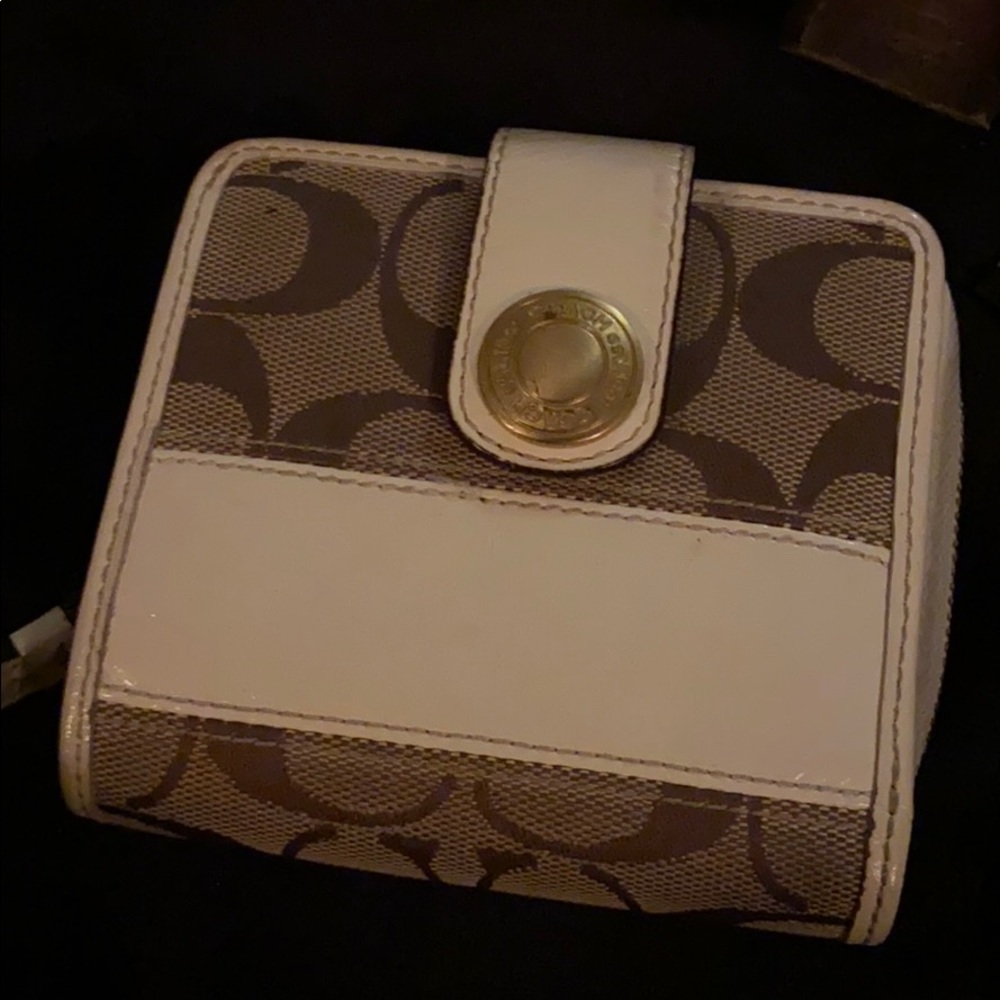 👢bundle & save👜 Coach folded wallet snap and zip